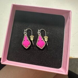 Kendra Scott silver dangle alex drop earrings